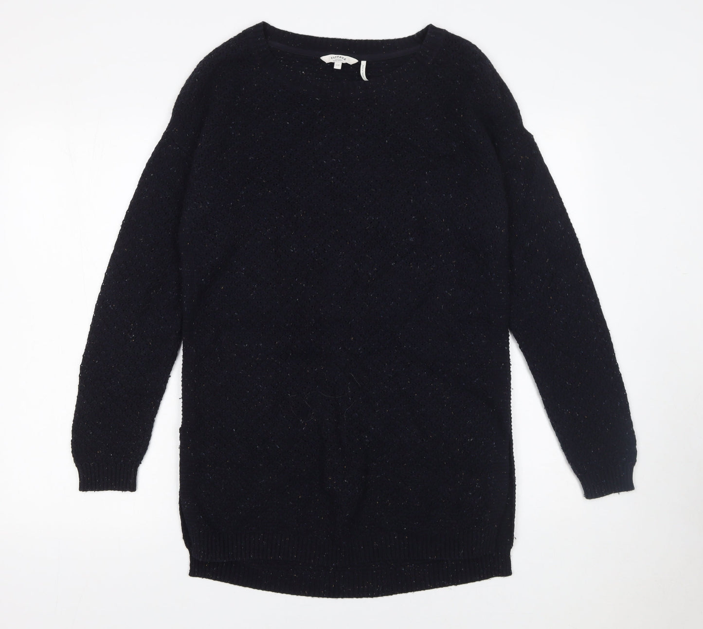 Womens UK Size 12 FatFace Blue Pullover Jumper