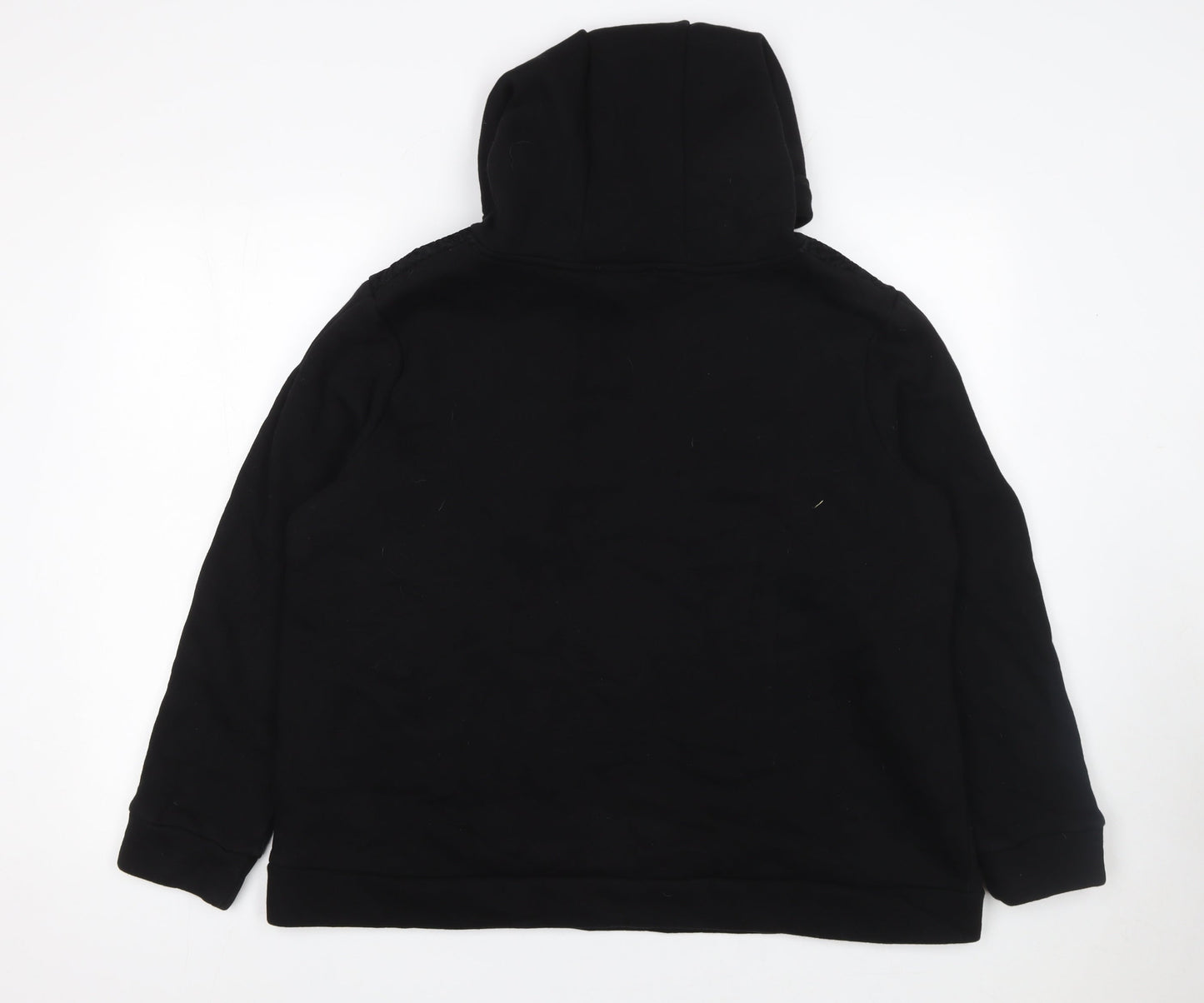 Womens UK Size L Gallery Black Pullover Hoodie