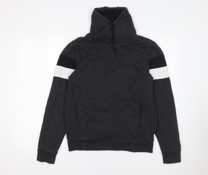 Mens UK Size S H&M Black Pullover Sweatshirt