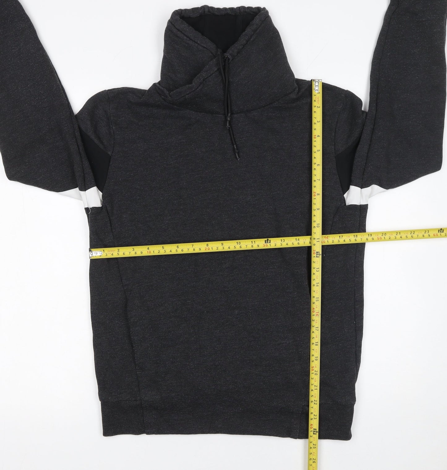 Mens UK Size S H&M Black Pullover Sweatshirt