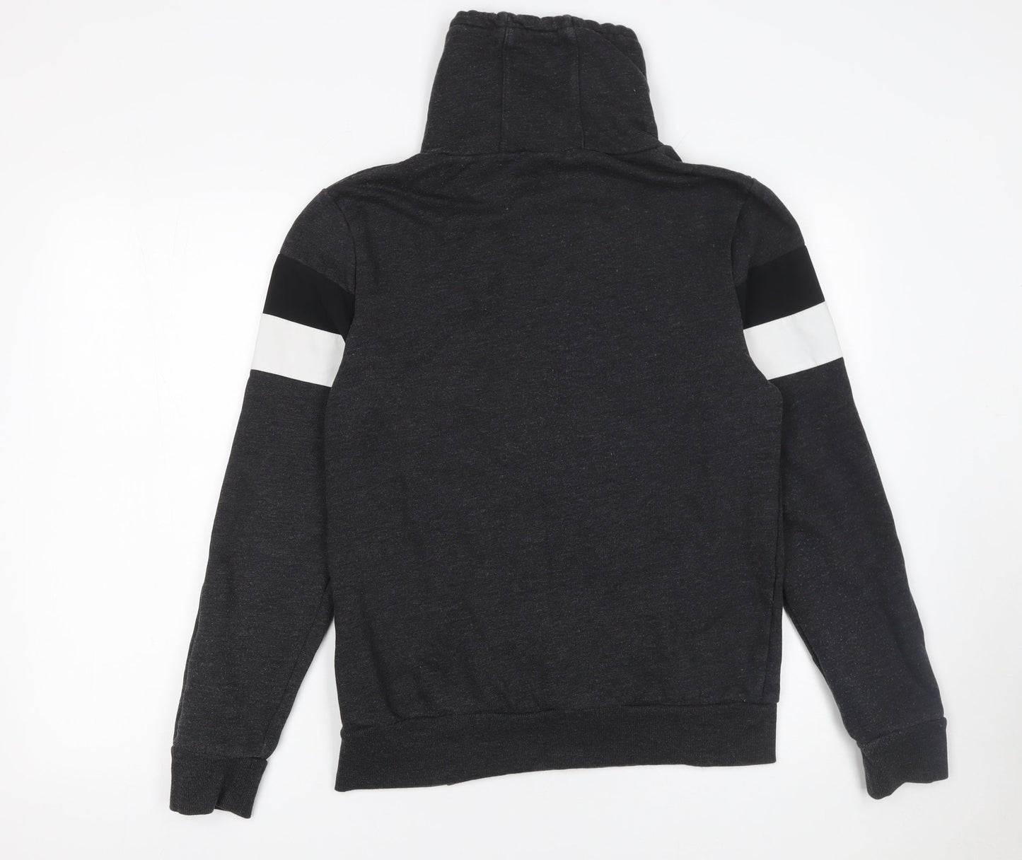 Mens UK Size S H&M Black Pullover Sweatshirt
