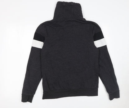 Mens UK Size S H&M Black Pullover Sweatshirt
