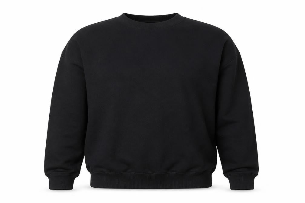 Mens UK Size S boohooMAN Black Pullover Sweatshirt