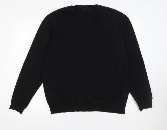 Mens UK Size L ONLY & SONS Black Pullover Sweatshirt