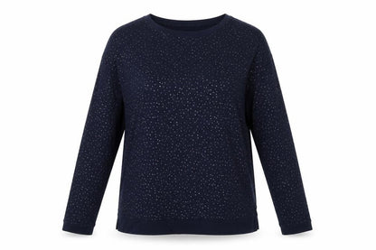 Womens UK Size S Hush Blue Jersey T-Shirt