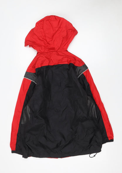Boys UK Size 11-12 Years ERIMA Red Windbreaker Coat