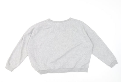 Womens UK Size M Friends Grey Pullover Sweatshirt