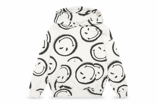 Boys UK Size 9-10 Years H&M White Pullover Hoodie