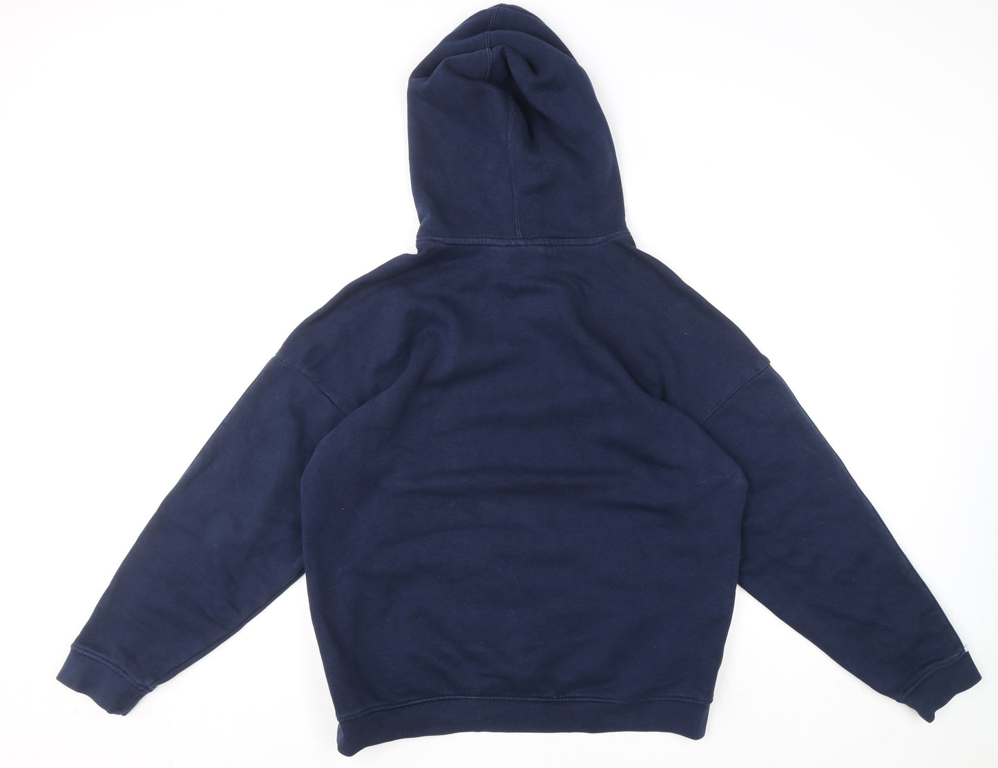 Mens UK Size M adidas Blue Pullover Hoodie
