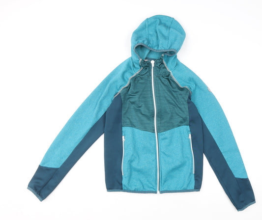 Girls UK Size 14 Years Regatta Blue Full Zip Hoodie