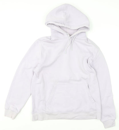 Unisex Adults UK Size M Topman Purple Pullover Hoodie