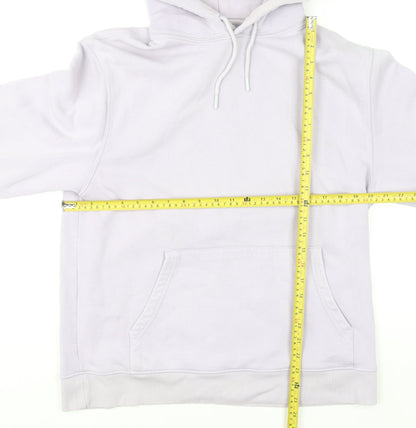 Unisex Adults UK Size M Topman Purple Pullover Hoodie