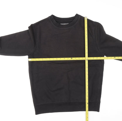 Mens UK Size M Primark Black Pullover Sweatshirt