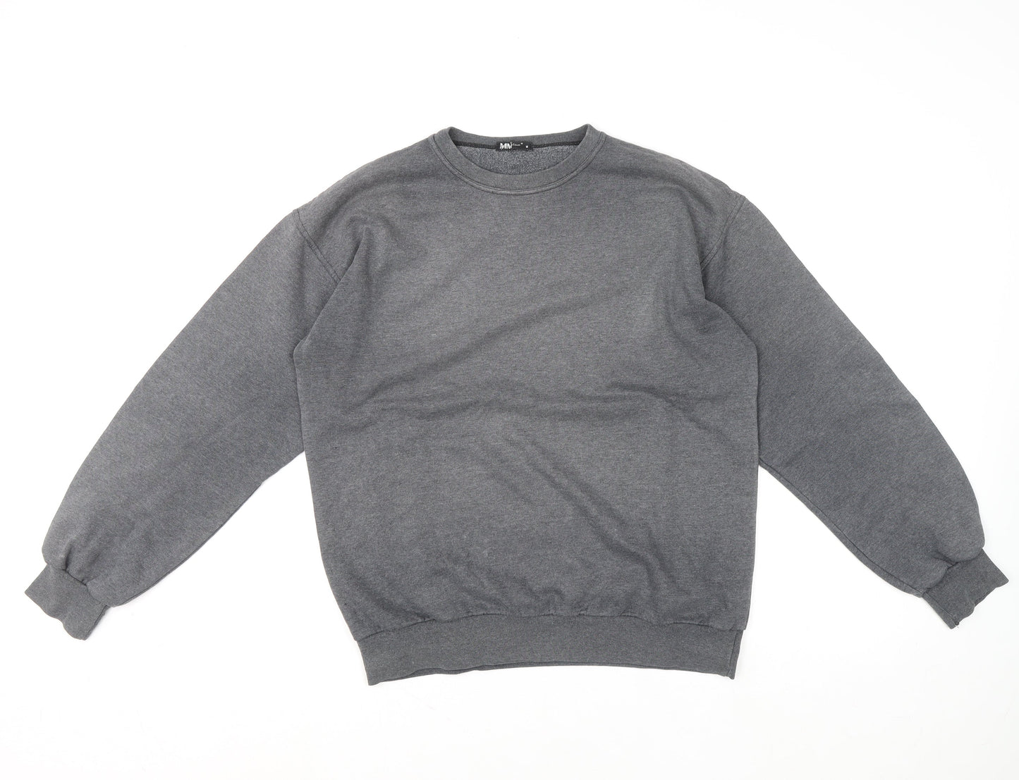 Mens UK Size M MV Fexion Grey Pullover Sweatshirt