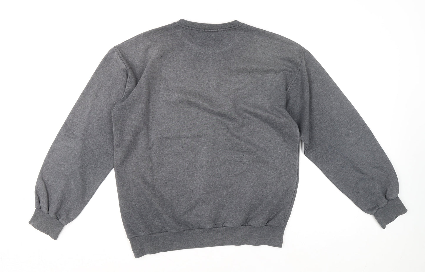 Mens UK Size M MV Fexion Grey Pullover Sweatshirt