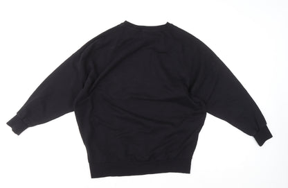 Mens UK Size S Hera Black Pullover Sweatshirt