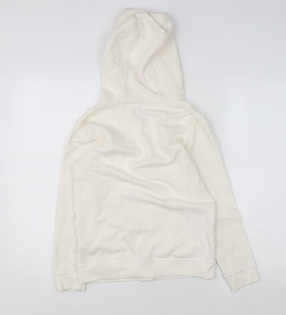 Girls UK Size 9 Years NEXT Ivory Full Zip Hoodie