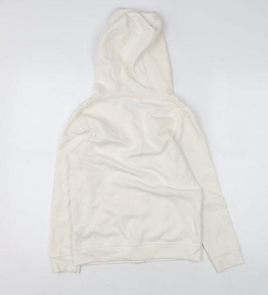Girls UK Size 9 Years NEXT Ivory Full Zip Hoodie