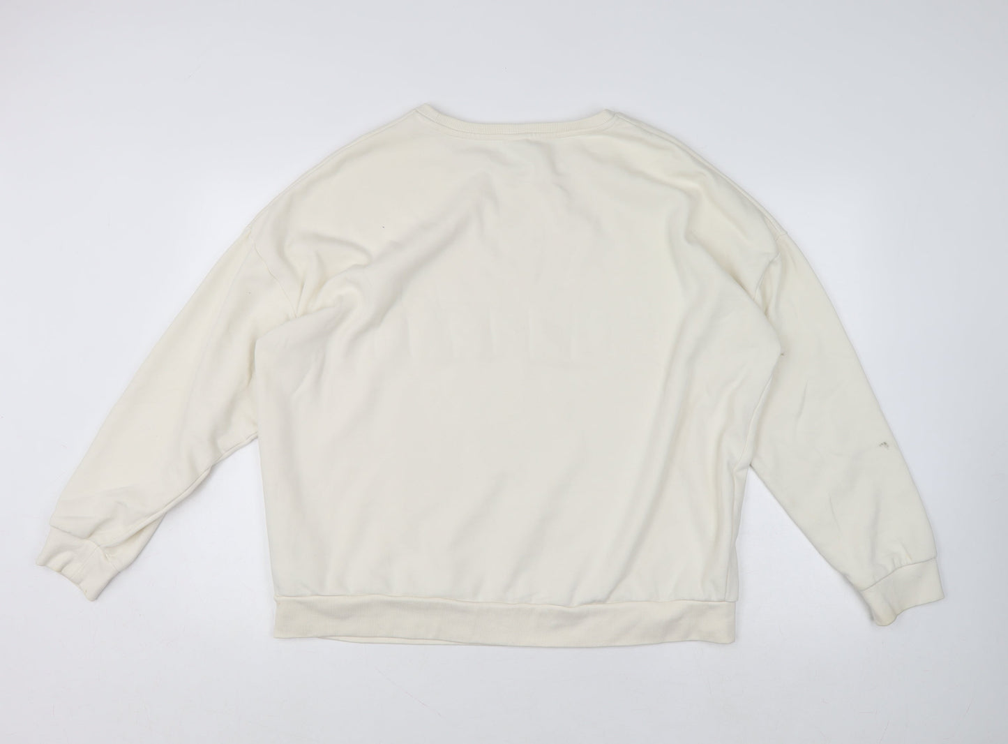 Womens UK Size L Disney Ivory Pullover Sweatshirt