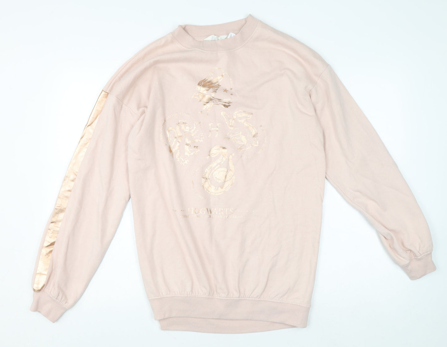 Teens UK Size 14 H&M Pink Pullover Sweatshirt