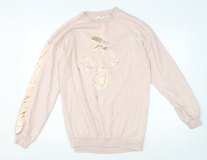 Teens UK Size 14 H&M Pink Pullover Sweatshirt