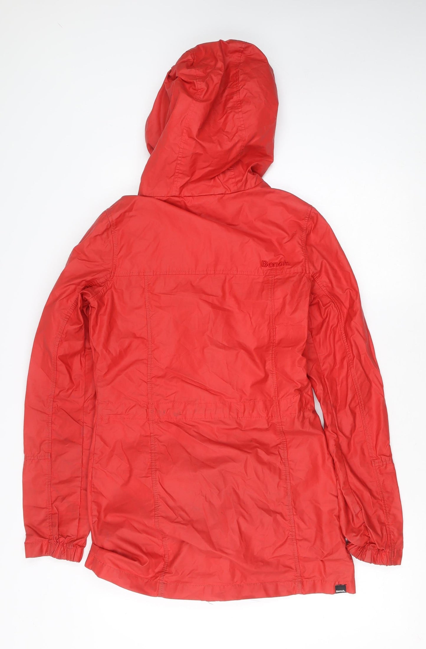Womens UK Size XS Bench Red Parka Coat
