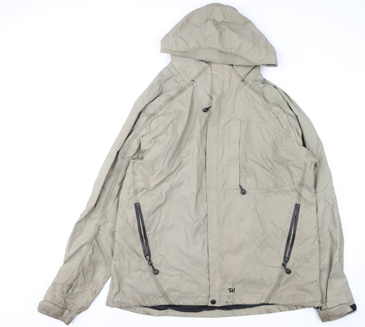 Mens UK Size 2XL Wäfo Beige Parka Coat