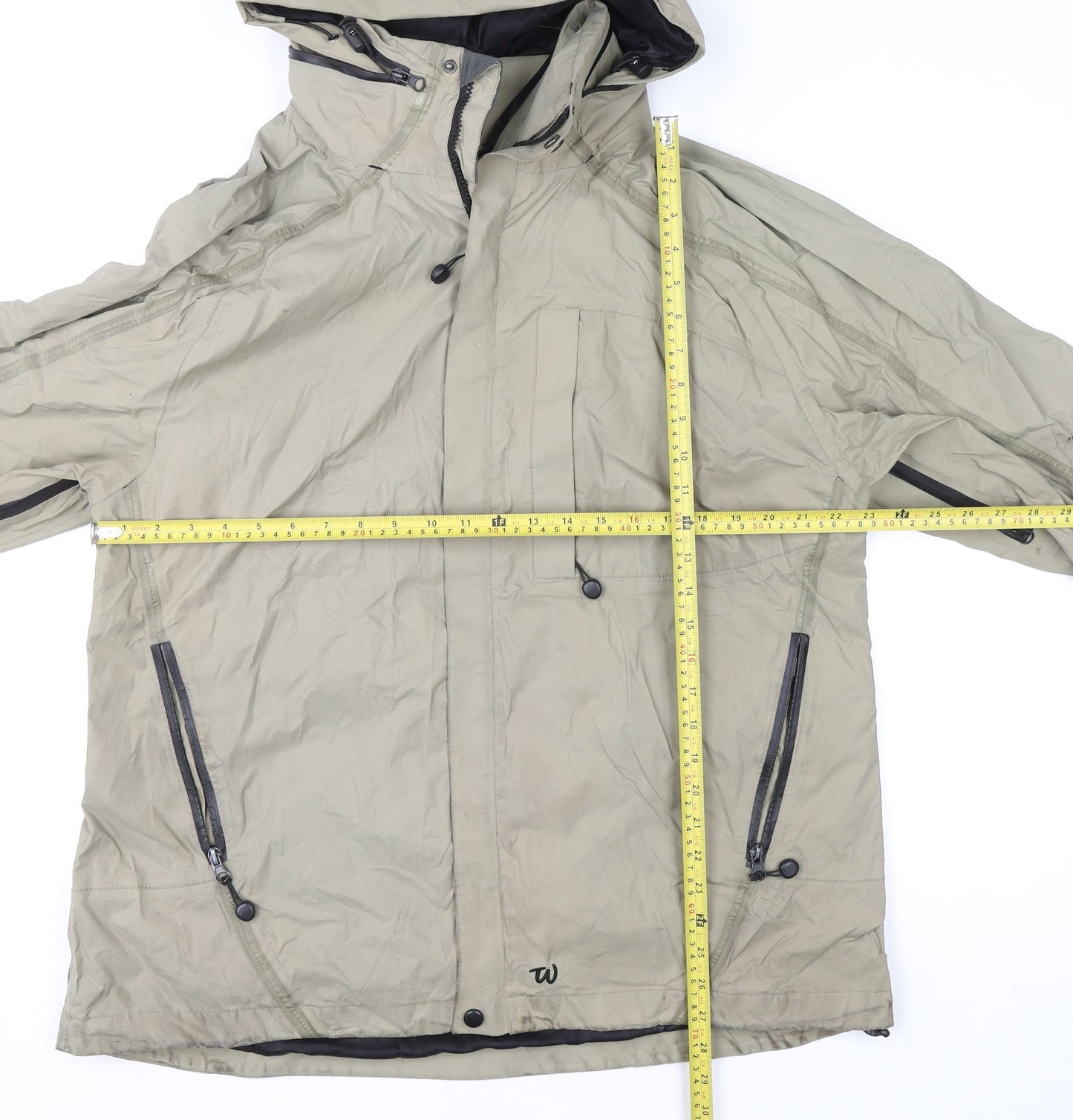 Mens UK Size 2XL Wäfo Beige Parka Coat