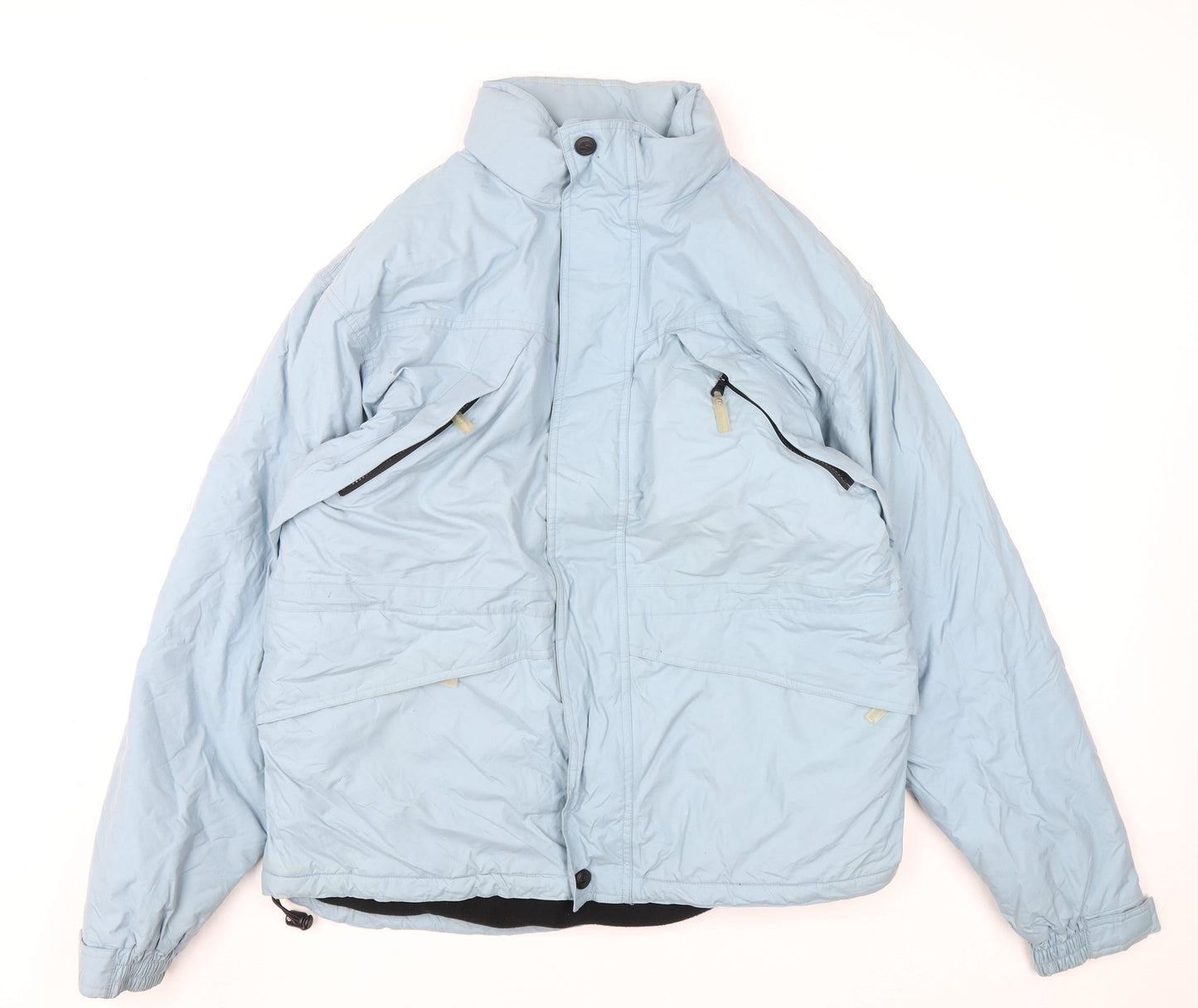 Womens UK Size M Hawkshead Blue Parka Coat