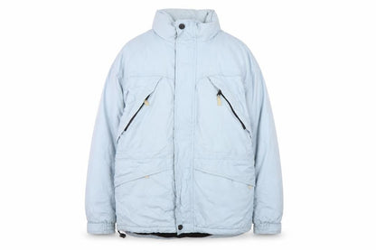 Womens UK Size M Hawkshead Blue Parka Coat