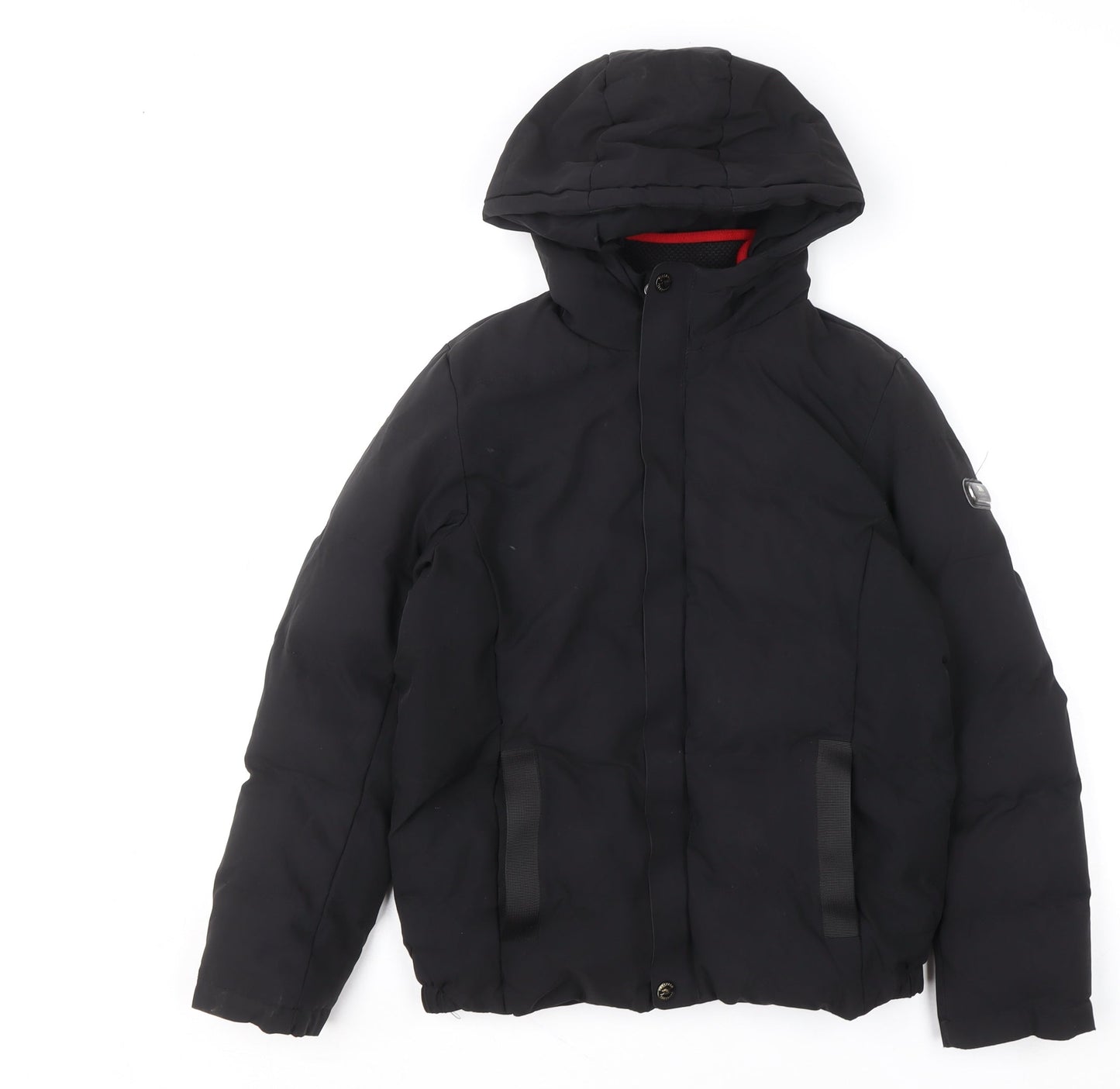 Boys UK Size 9-10 Years Trespass Black Puffer Jacket