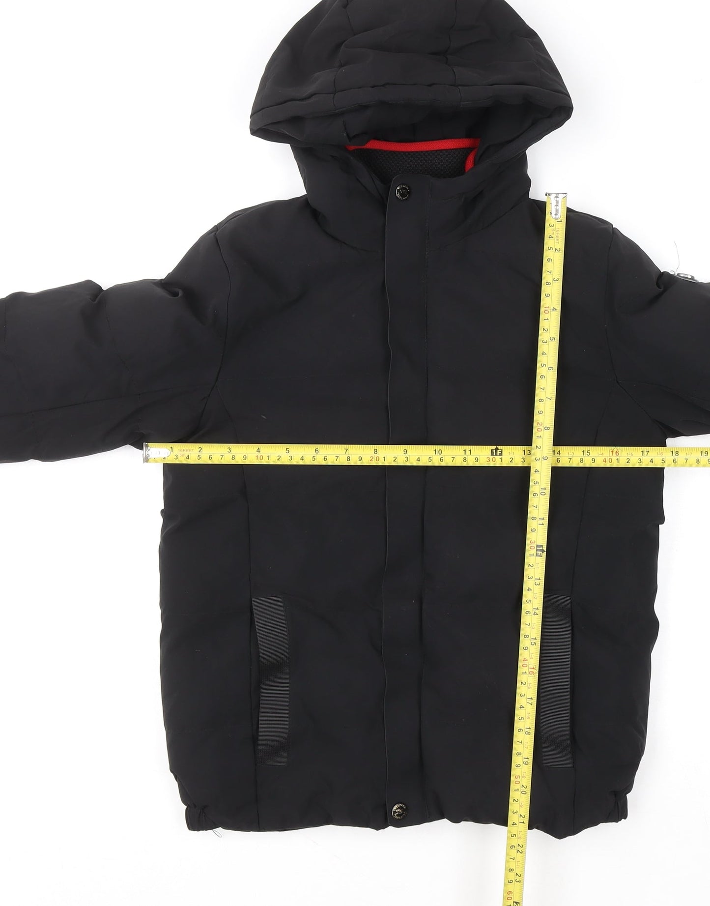 Boys UK Size 9-10 Years Trespass Black Puffer Jacket