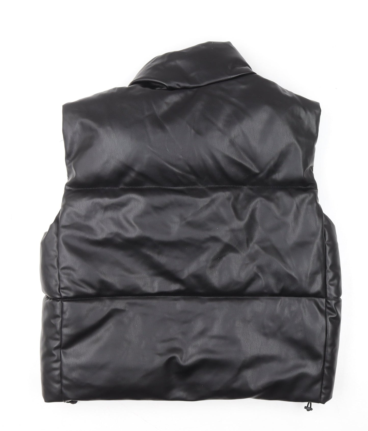 Womens UK Size L Zara Black Puffer Jacket