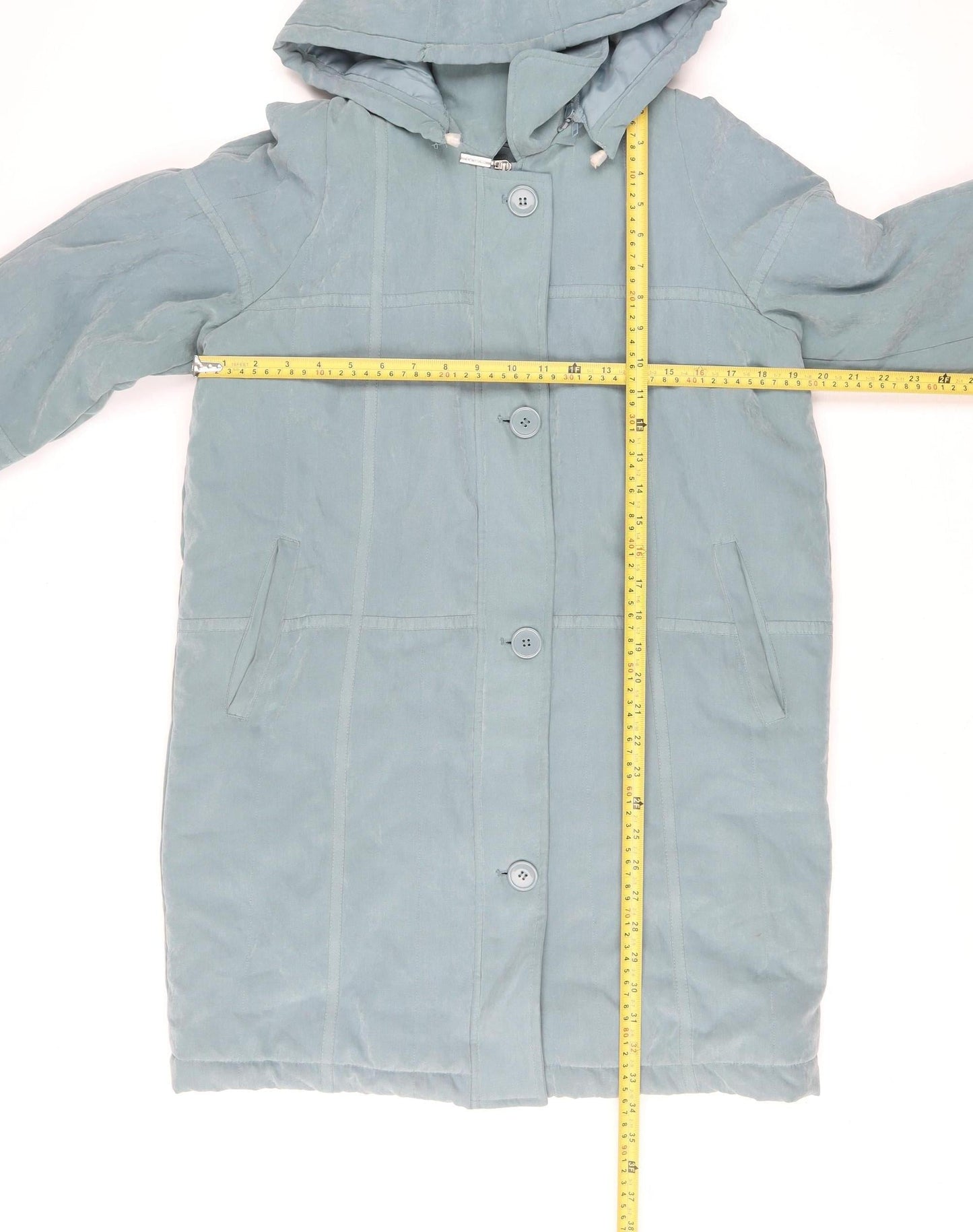 Womens UK Size 12 JBC Blue Rain Coat