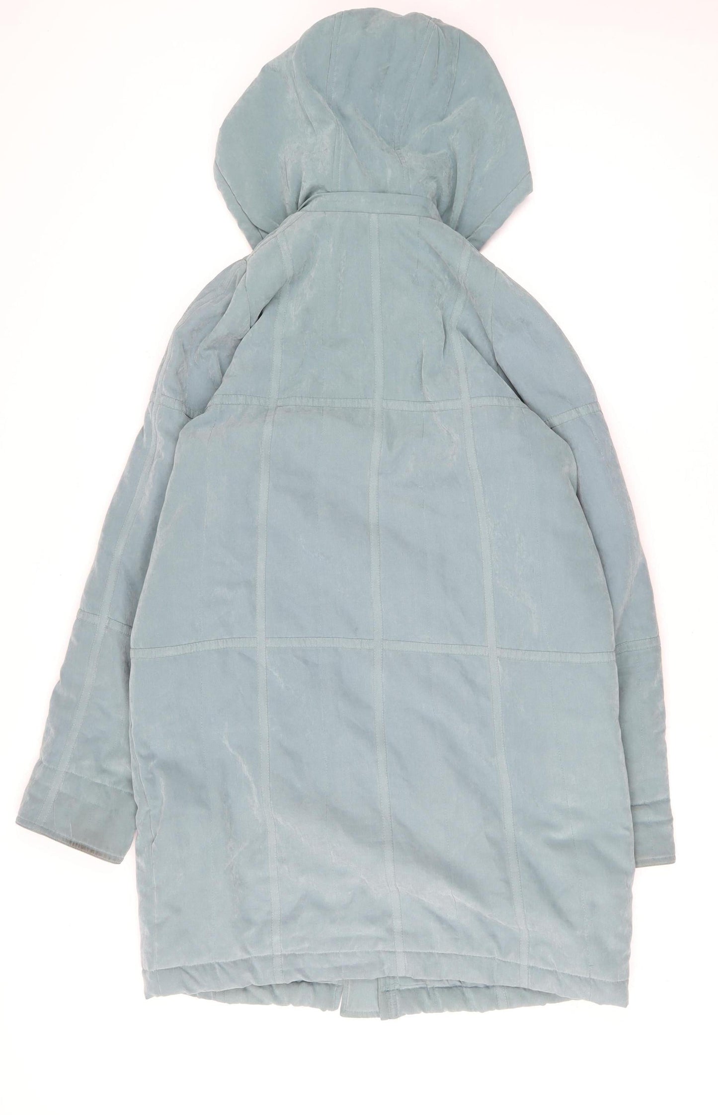 Womens UK Size 12 JBC Blue Rain Coat