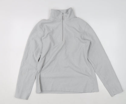 Womens UK Size M Mountain Warehouse Grey Pullover Sweatshirt