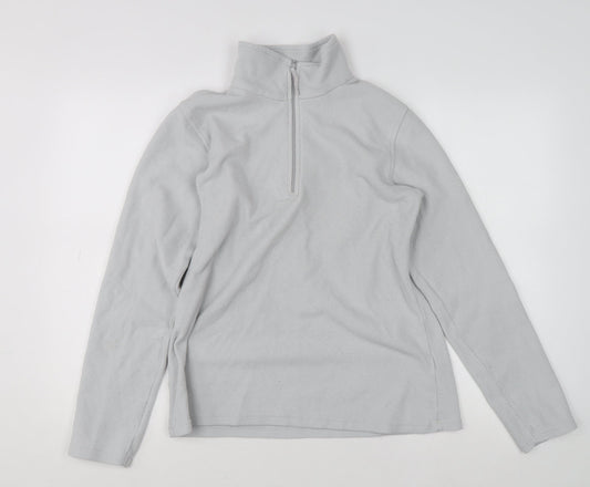 Womens UK Size M Mountain Warehouse Grey Pullover Sweatshirt