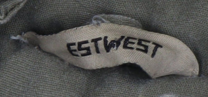 Womens UK Size L Estwest Green Parka Coat