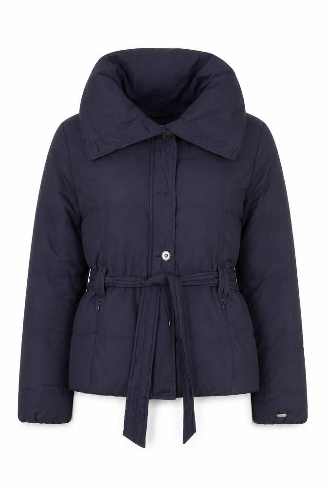 Womens UK Size S TIMEOUT BRAND Purple Puffer Jacket
