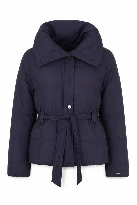 Womens UK Size S TIMEOUT BRAND Purple Puffer Jacket