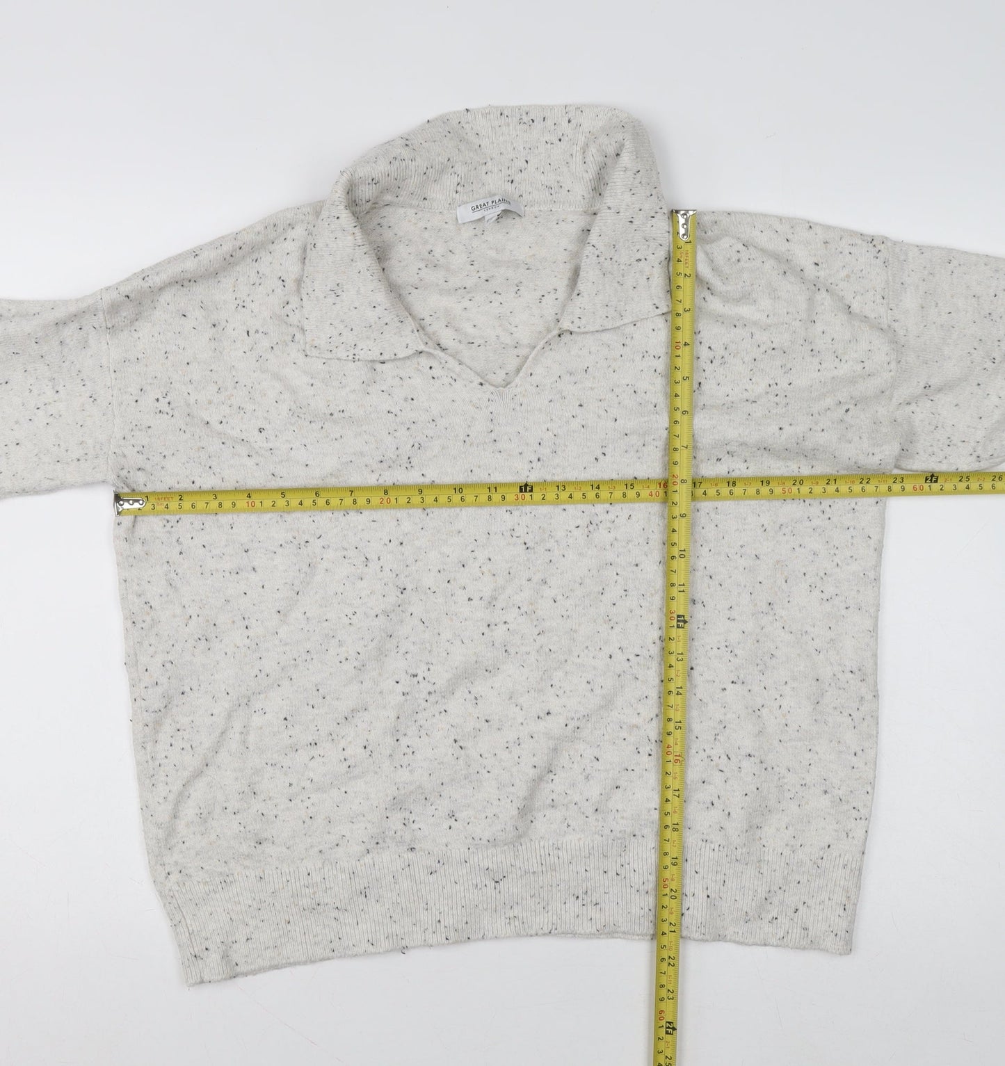 Womens UK Size 12 Great Plains Beige Pullover Jumper