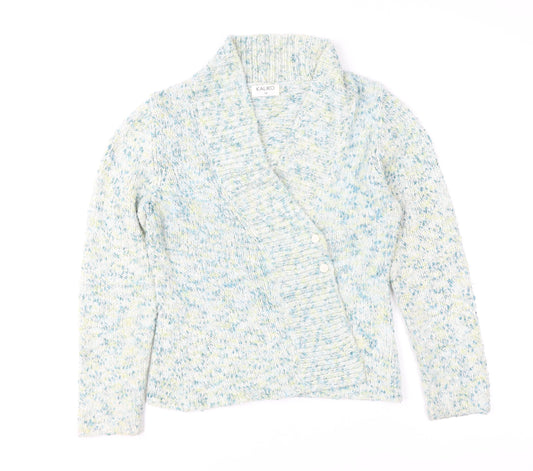 Womens UK Size 14 Kaliko Multicoloured Cardigan Jumper