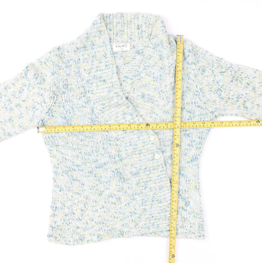 Womens UK Size 14 Kaliko Multicoloured Cardigan Jumper