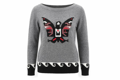 Womens UK Size XS Valley of the Dolls Grey Pullover Jumper