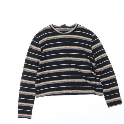 Womens UK Size 12 Topshop Black Pullover Jumper