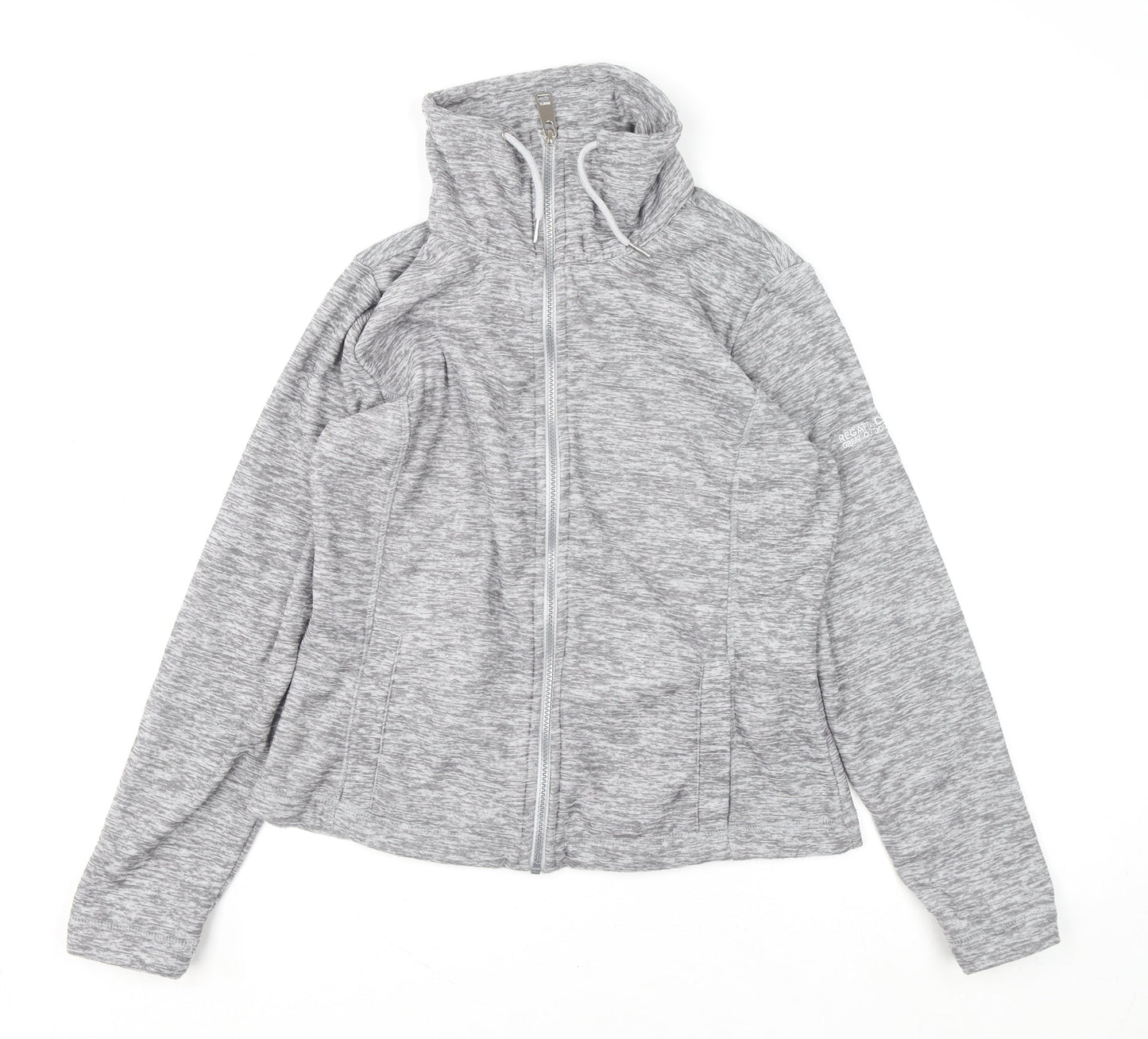 Womens UK Size 10 Regatta Great Outdoors Grey Full Zip Hoodie
