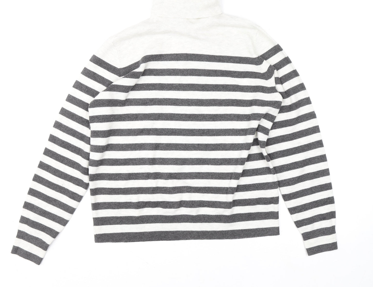 Womens UK Size M Marks and Spencer Grey Pullover Jumper