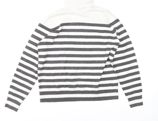 Womens UK Size M Marks and Spencer Grey Pullover Jumper