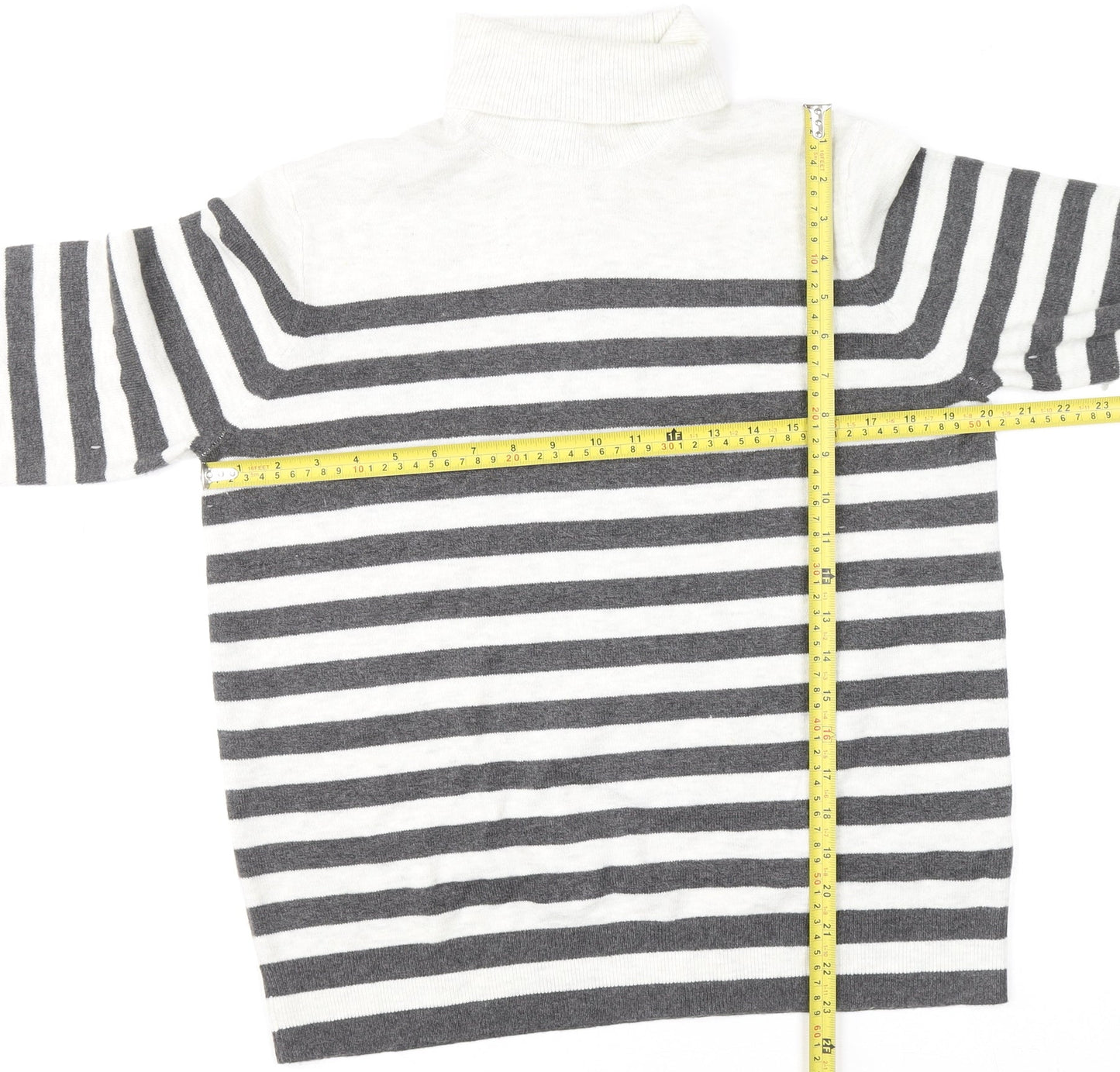 Womens UK Size M Marks and Spencer Grey Pullover Jumper