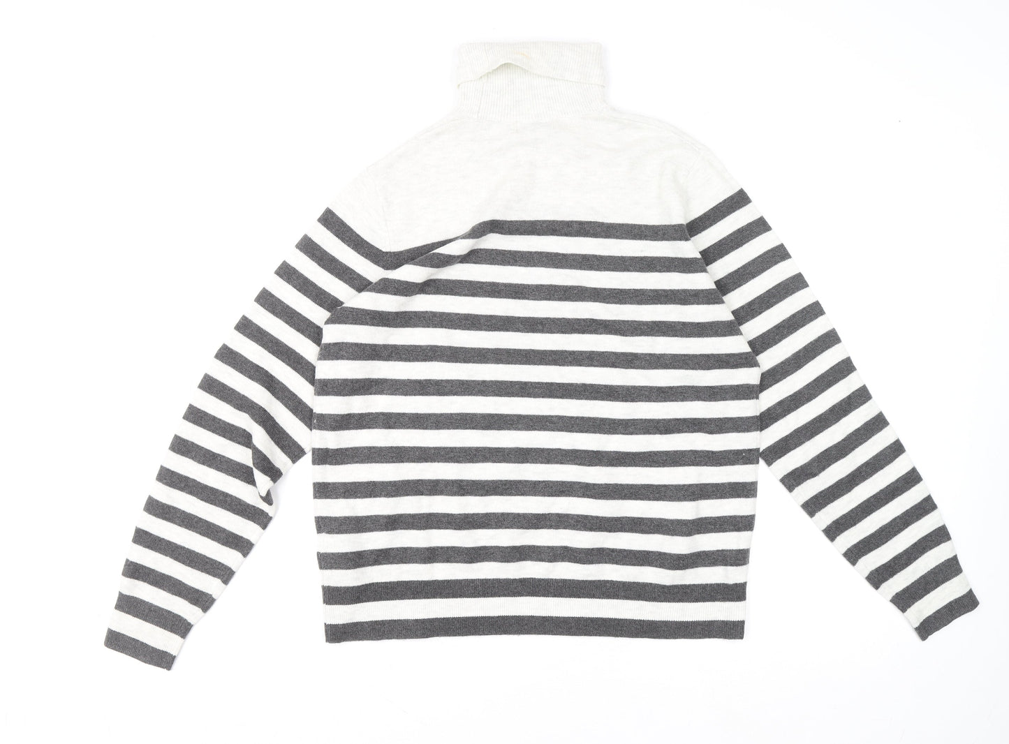 Womens UK Size M Marks and Spencer Grey Pullover Jumper